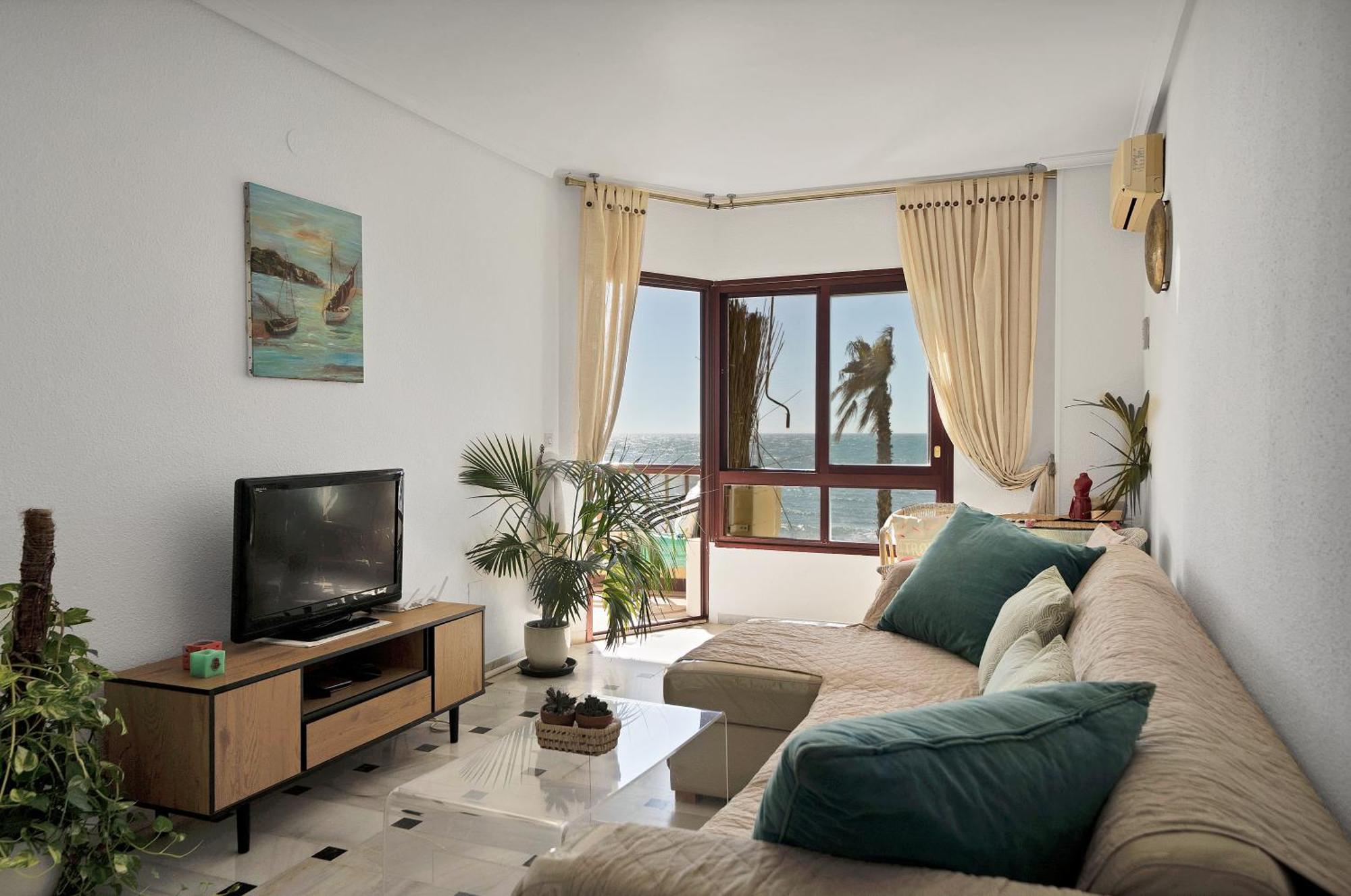 Casa Mar Apartamento Front Beach Con Wifi, Piscina, Padel Y Tenis - Lubina Del Sol Sitio de Calahonda Ngoại thất bức ảnh