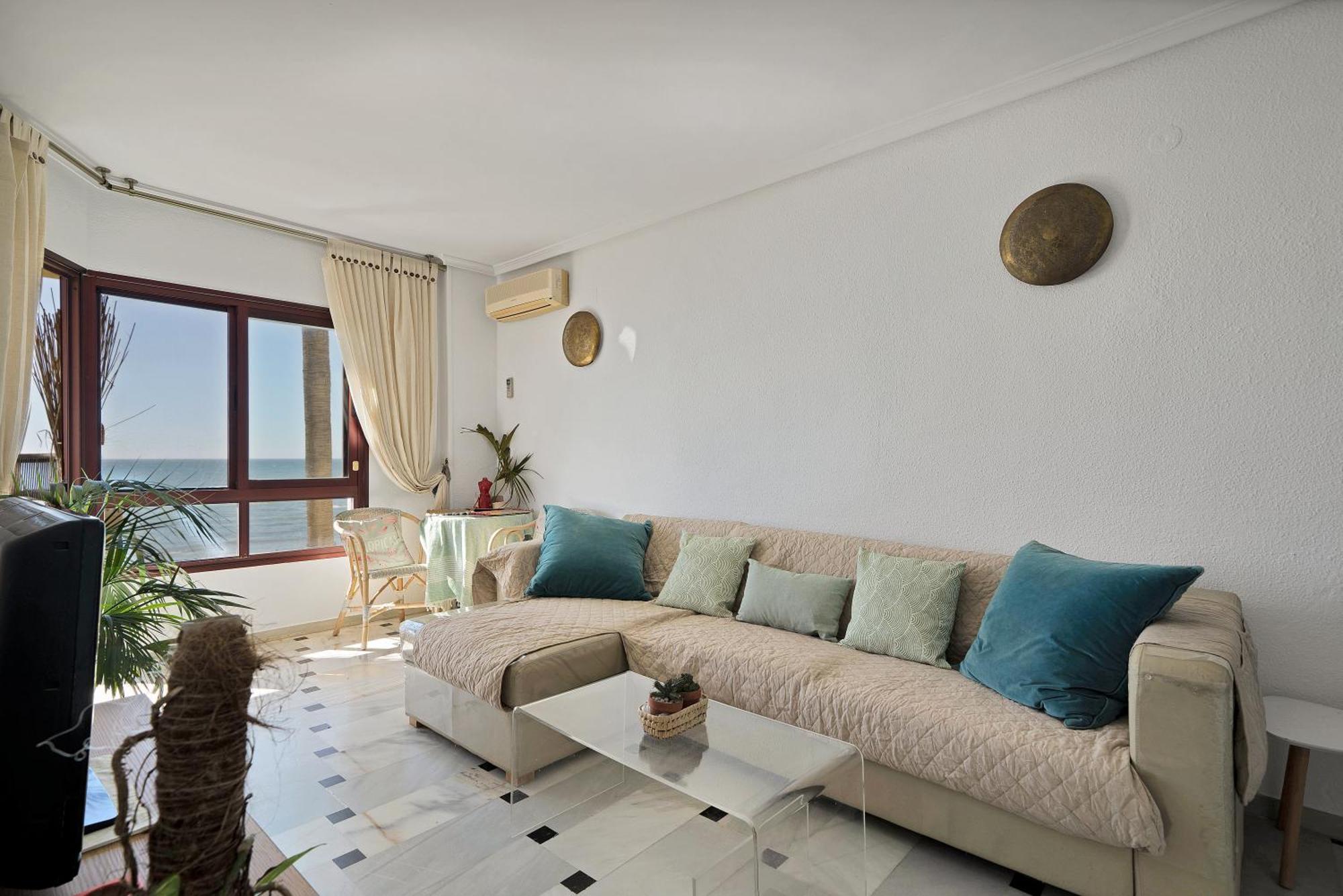 Casa Mar Apartamento Front Beach Con Wifi, Piscina, Padel Y Tenis - Lubina Del Sol Sitio de Calahonda Ngoại thất bức ảnh