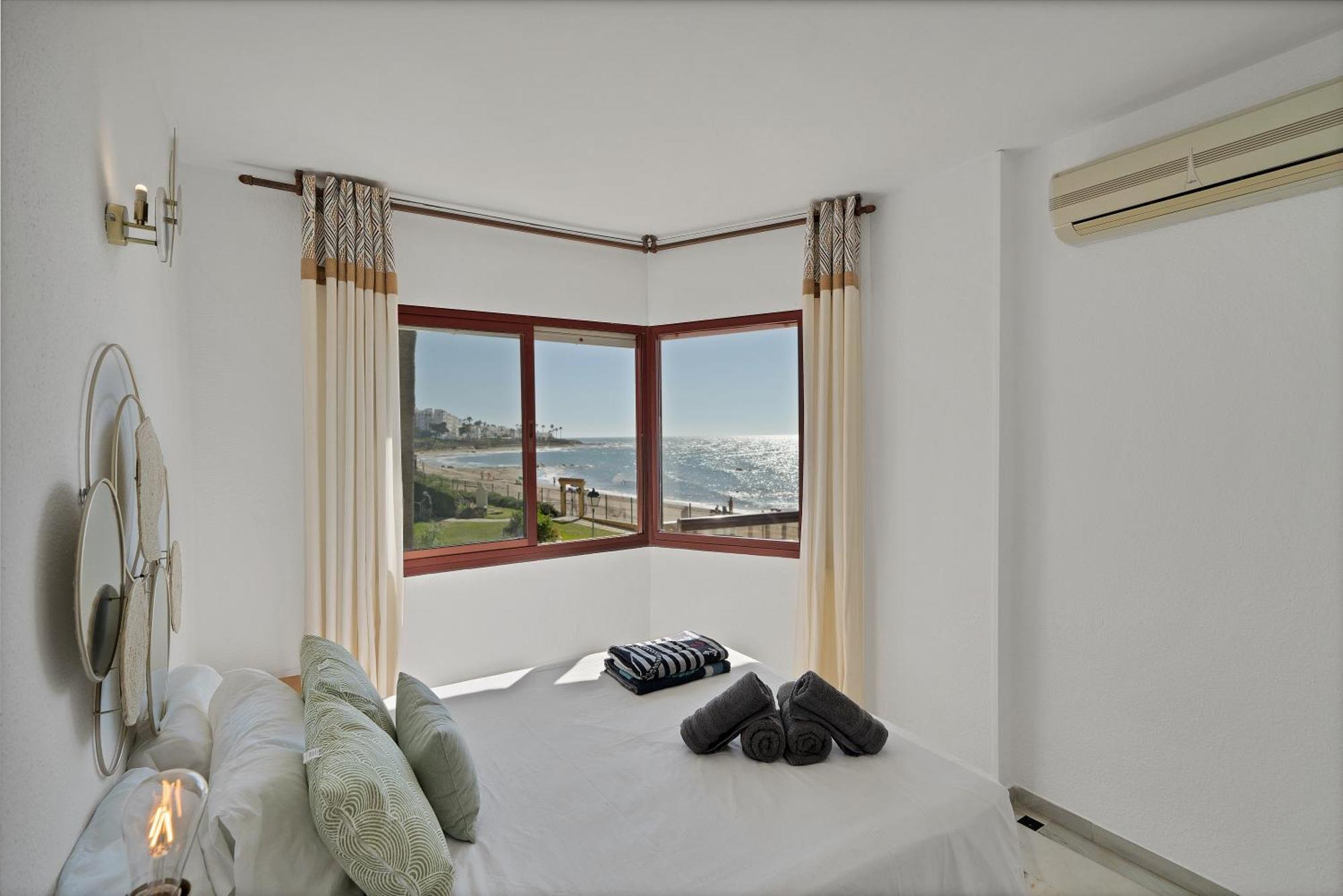 Casa Mar Apartamento Front Beach Con Wifi, Piscina, Padel Y Tenis - Lubina Del Sol Sitio de Calahonda Ngoại thất bức ảnh
