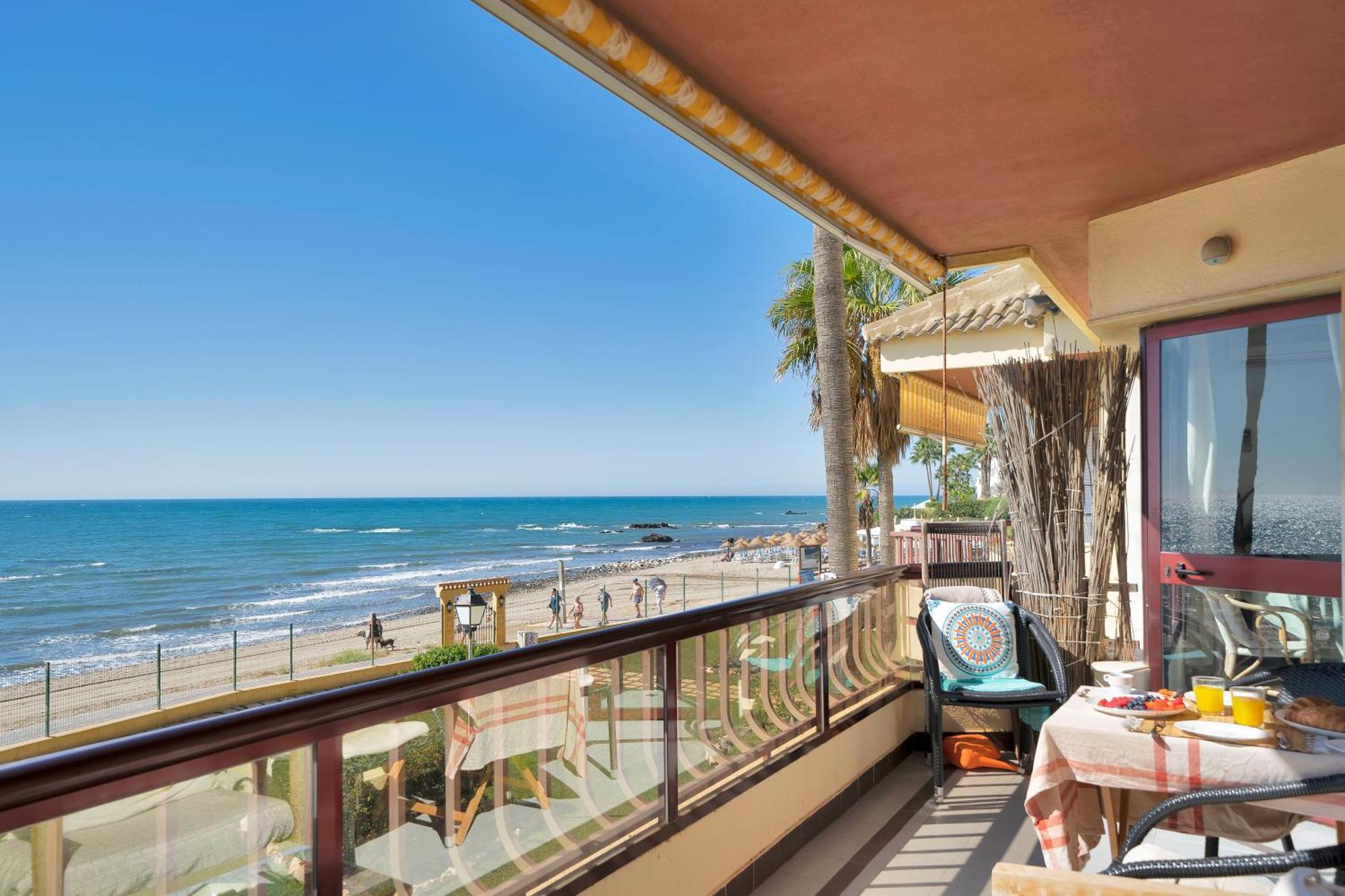 Casa Mar Apartamento Front Beach Con Wifi, Piscina, Padel Y Tenis - Lubina Del Sol Sitio de Calahonda Ngoại thất bức ảnh