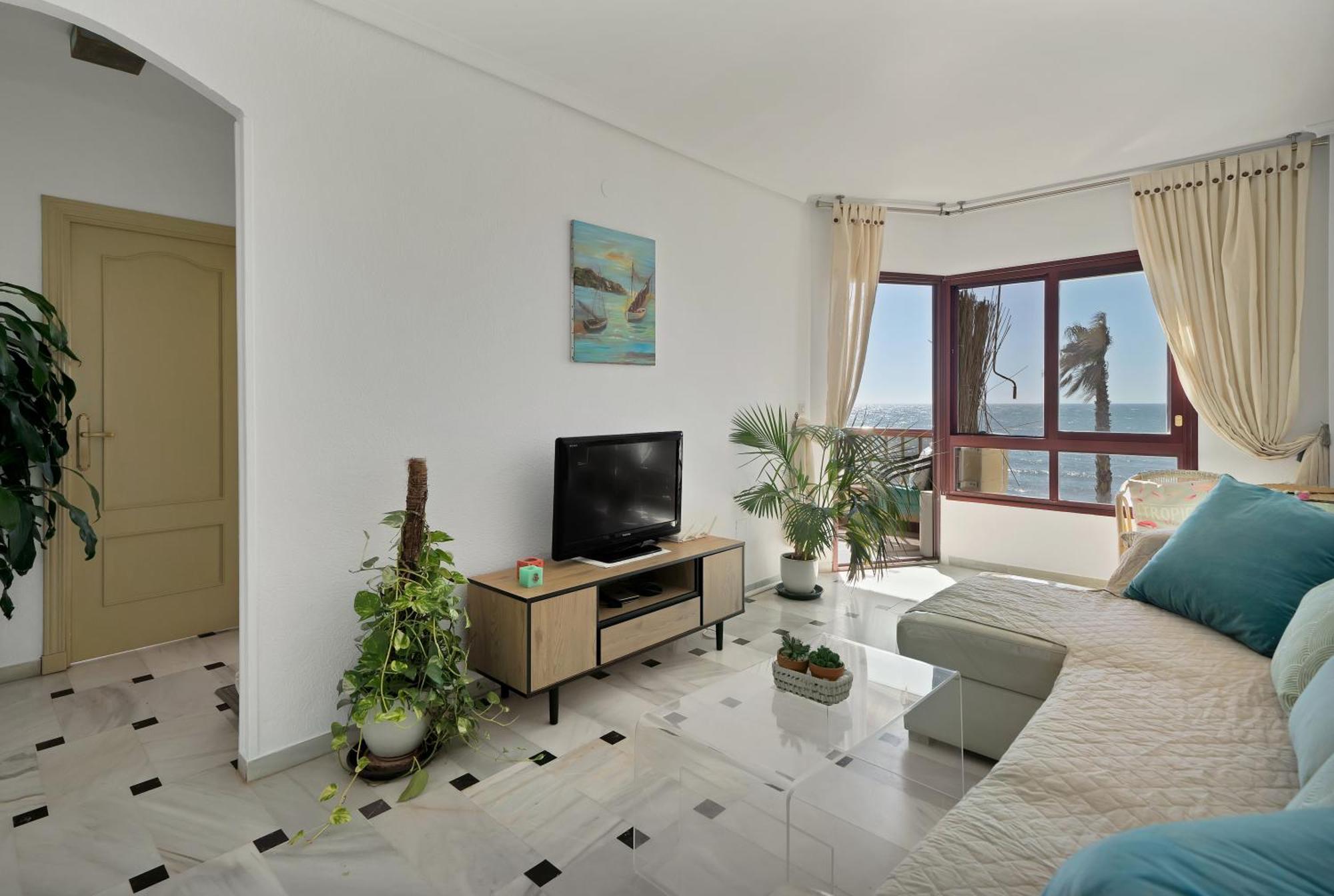 Casa Mar Apartamento Front Beach Con Wifi, Piscina, Padel Y Tenis - Lubina Del Sol Sitio de Calahonda Ngoại thất bức ảnh
