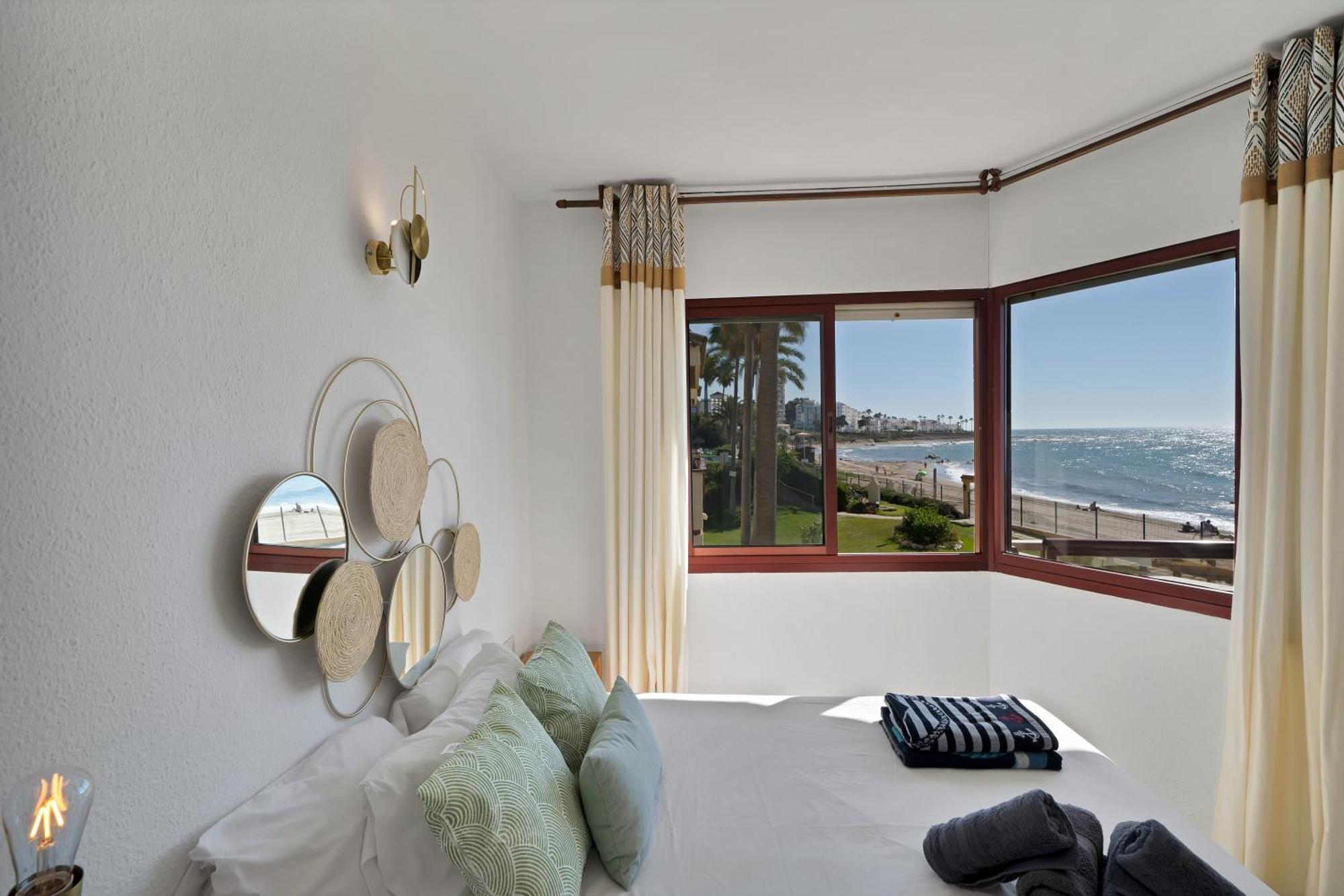 Casa Mar Apartamento Front Beach Con Wifi, Piscina, Padel Y Tenis - Lubina Del Sol Sitio de Calahonda Ngoại thất bức ảnh