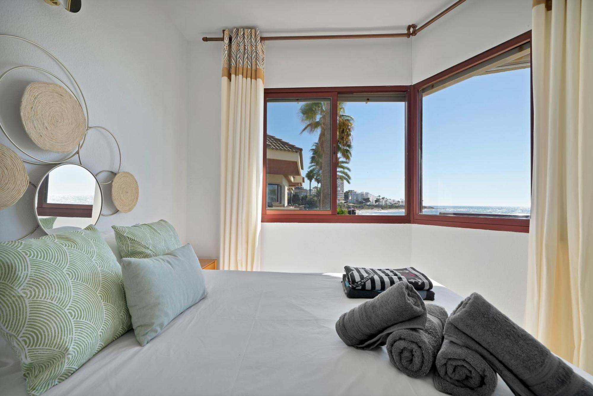 Casa Mar Apartamento Front Beach Con Wifi, Piscina, Padel Y Tenis - Lubina Del Sol Sitio de Calahonda Ngoại thất bức ảnh